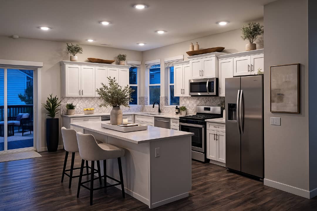 Modern Kitchen at Stanwood Cottage